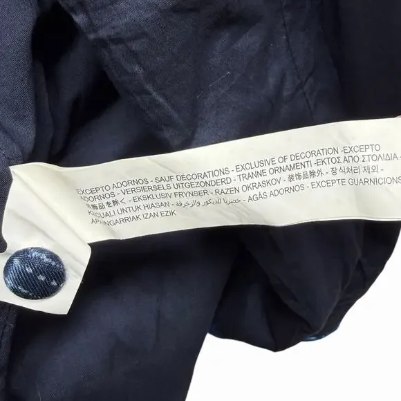 Zara Blue Patchwork Jacket - Picture 12 of 13